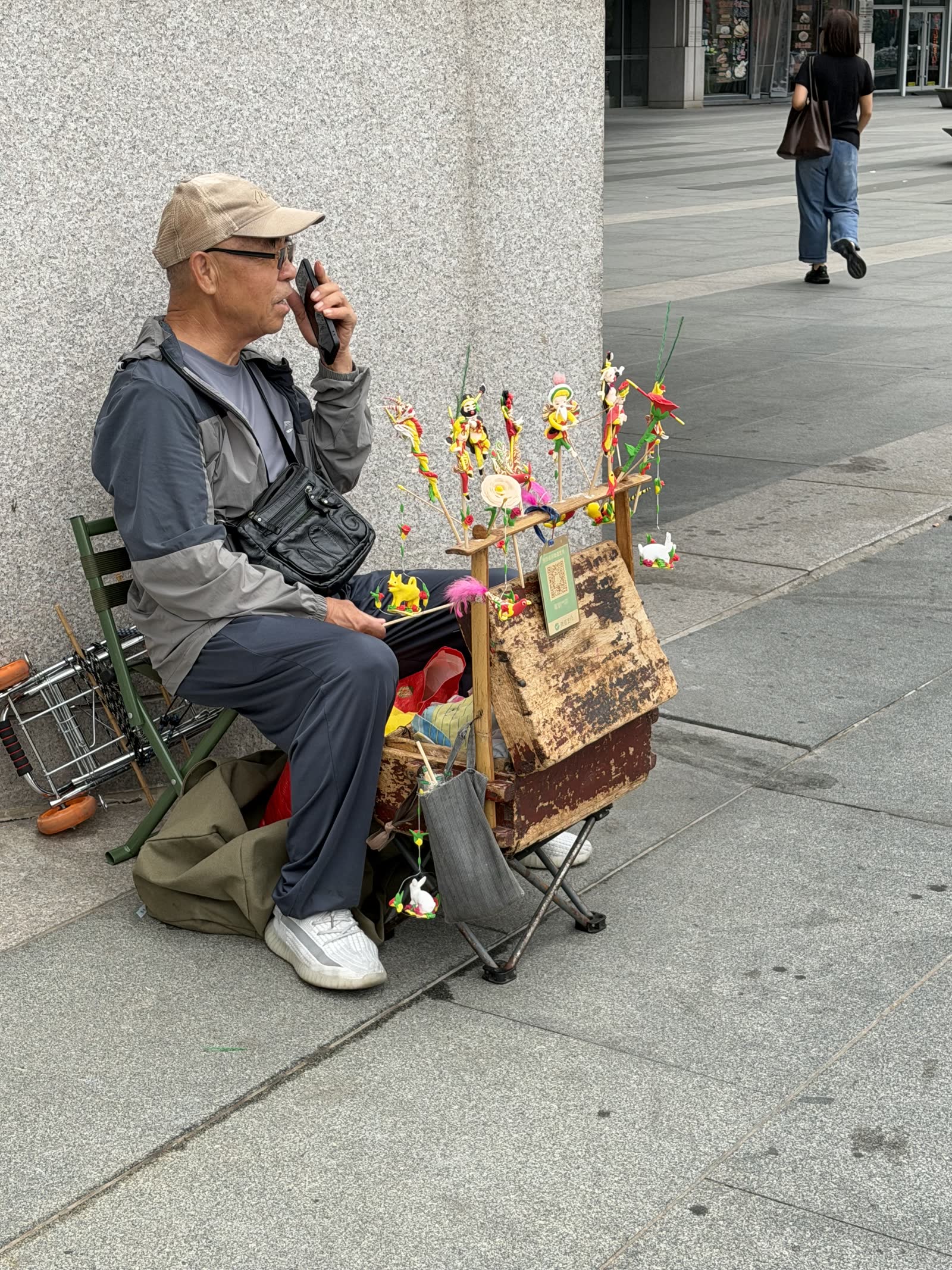 街頭捏麵人師傅