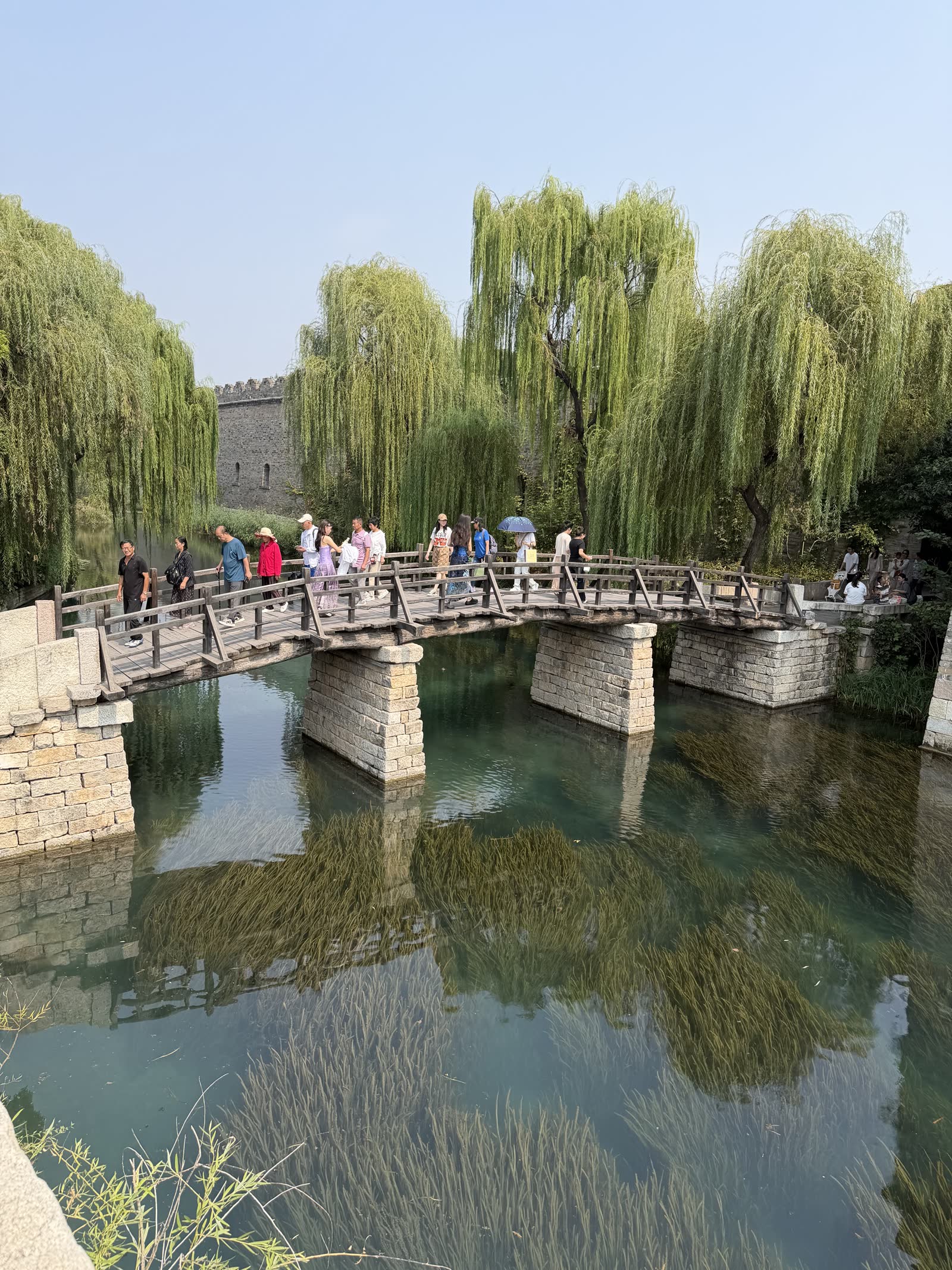 明水古城木橋與城牆